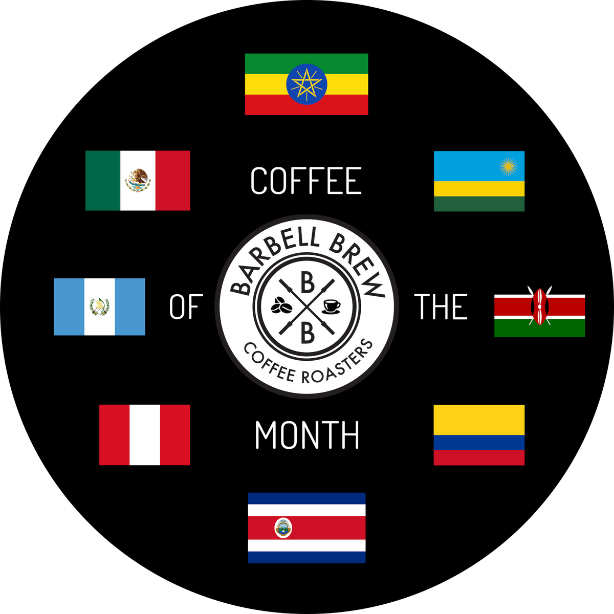 Coffee of the Month Club Barbell Brew Coffee Roasters